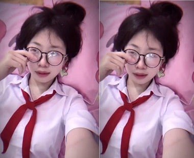 Cao Thi Thuy Vy tirou uma selfie