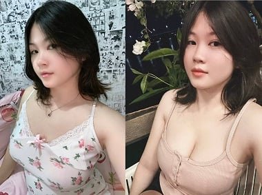 A irmã vietnamita se masturba e pulveriza água para fora da vagina